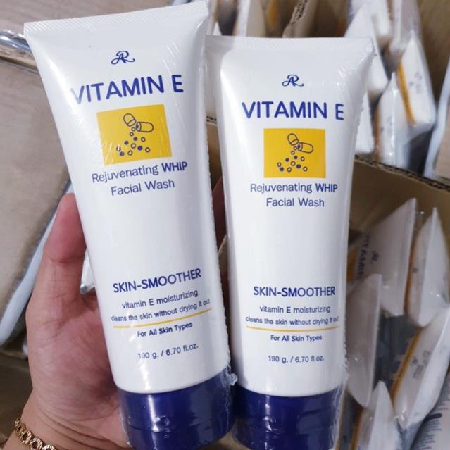 Sữa rửa mặt vitamin E Thái Lan 190gr