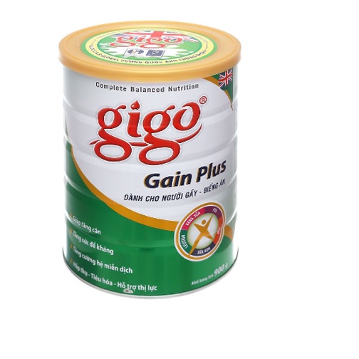Sữa bột GIGO GAIN sữa dành cho người gầy 900gr