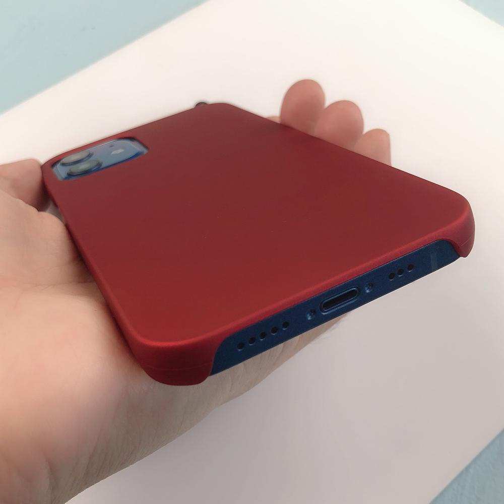 Ốp điện thoại PC cứng nhám siêu mỏng chống bám vân tay thích hợp cho iPhone 12 Mini 11 Pro XS Max XR X iPhone12 iPhon11