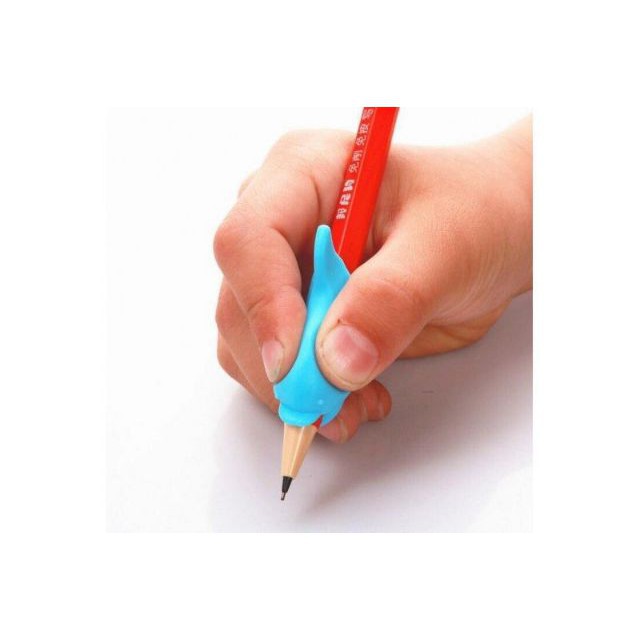 [XẢ KHO+FREE SHIP]  Đệm bút cá heo cho bé tập viết tập cầm bút