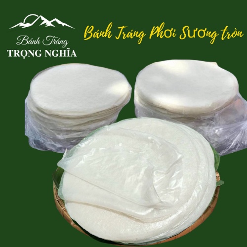 1Kg Bánh Tráng Phơi Sương Tròn Tròn Trọng Nghĩa