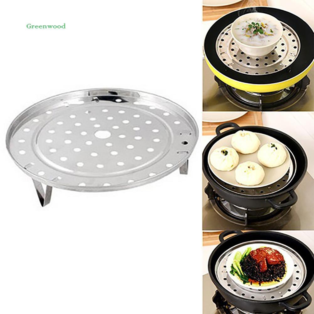 Khay Hấp Tròn K02 Hấp Bánh Bao, Thức Ăn Vĩ Tròn 24cm thép Không Gỉ Cao Cấp