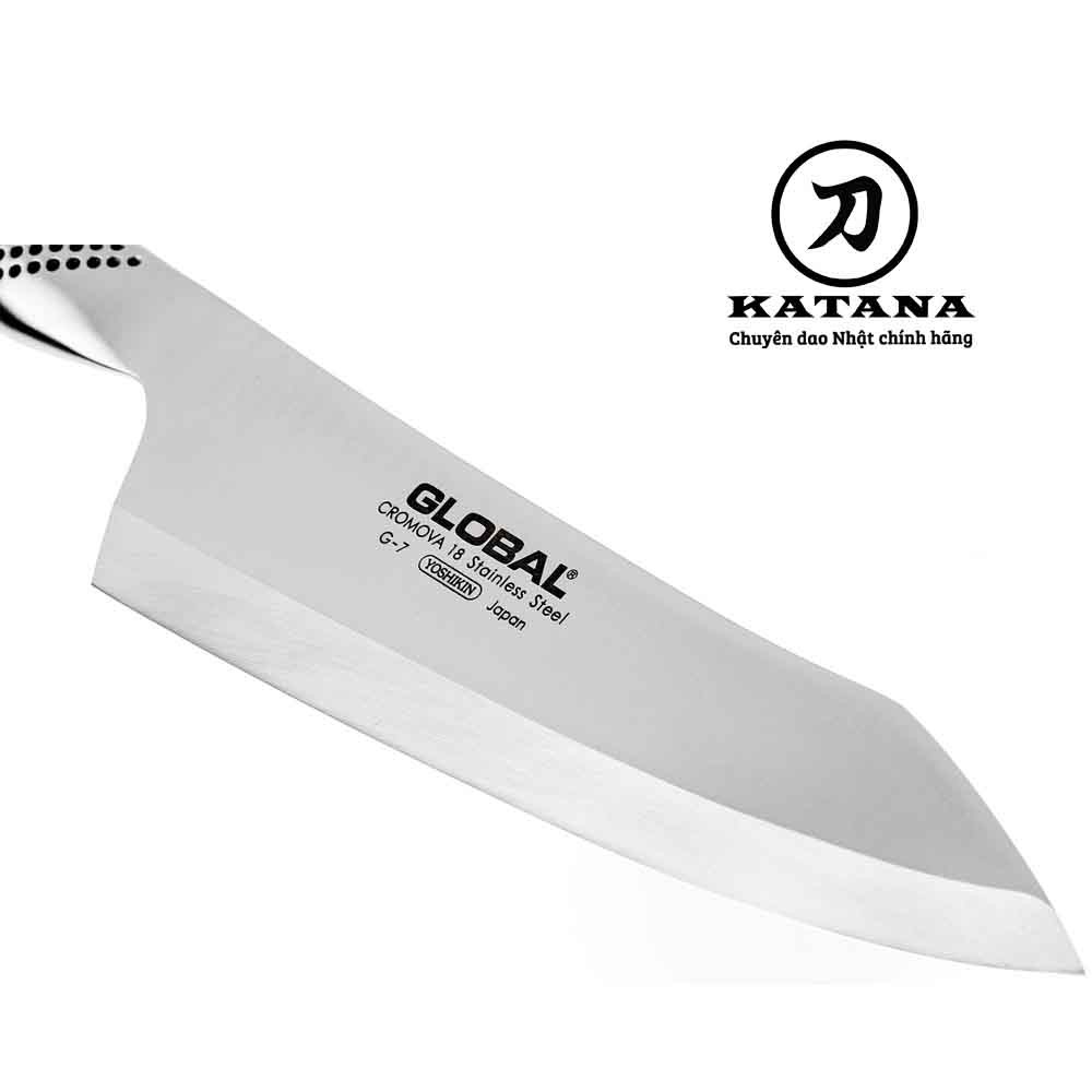 Dao bếp Nhật cao cấp Global G7R Oriental Deba (180mm)