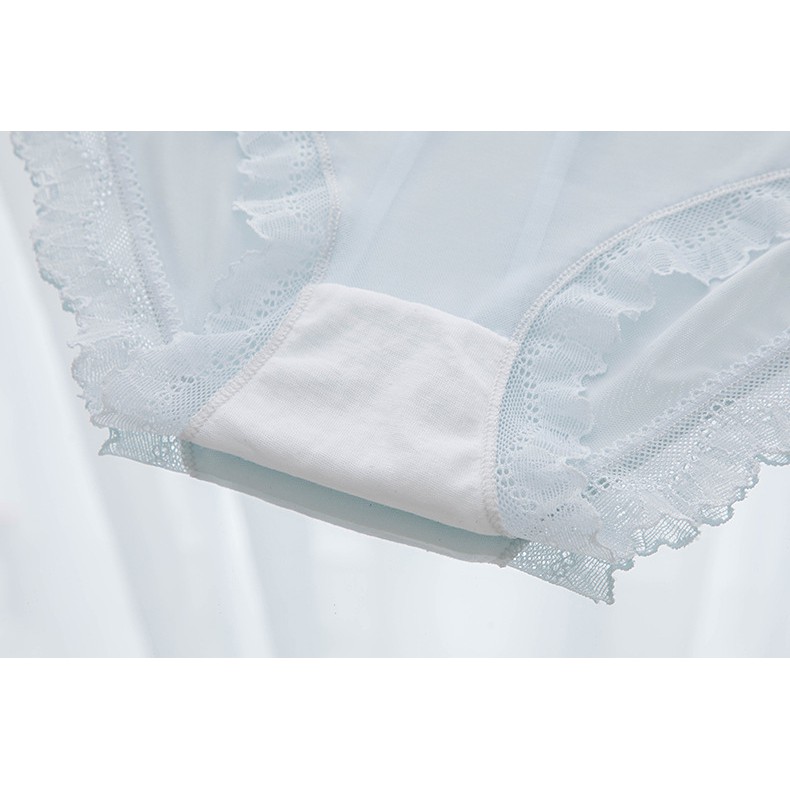Quần lót nữ ren gợi cảm quyến rũ đáy cotton kháng khuẩn Nhật Bản QL027 | BigBuy360 - bigbuy360.vn