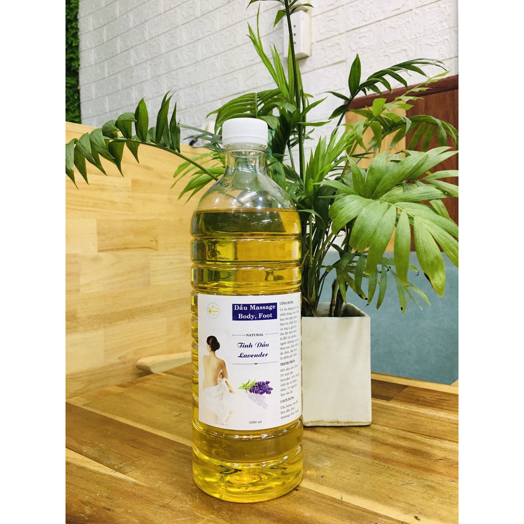 [Lavender] Dầu Massage Body , Foot  Tinh Dầu Lavender 1000ml