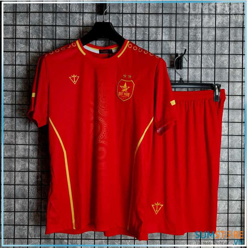 Áo Bóng Đá Độc Lạ Đẹp – Tuyển Việt Nam Đỏ 2022  - Áo Bóng Đá Mới Nhất