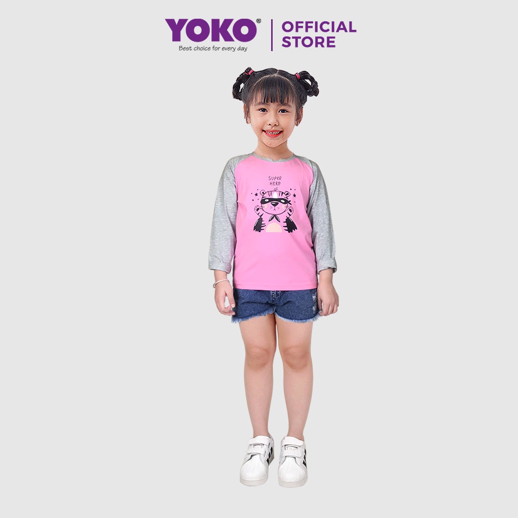 [Mã BMBAU50 giảm 7% đơn 150K] Áo Thun Tay Dài Bé Trai (1-9 Tuổi) YOKO KID’S FASHION 21349T