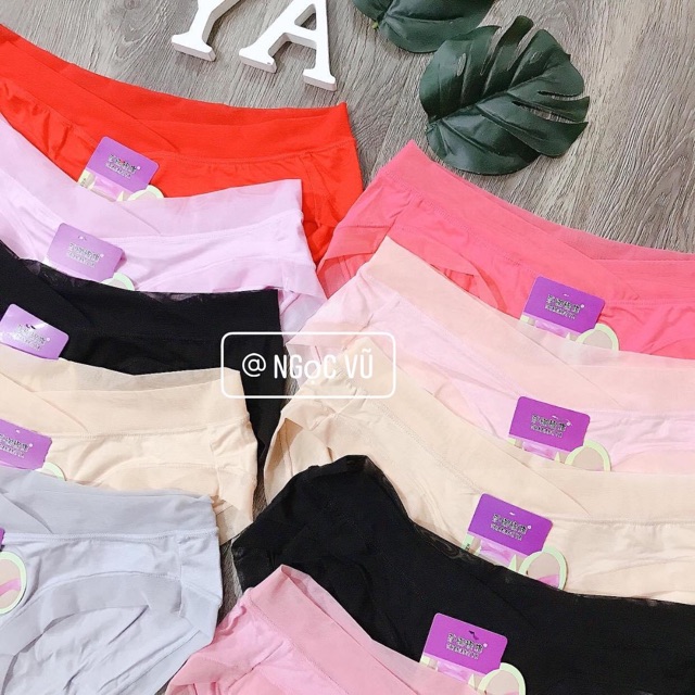 QUẦN CHIP BẦU CẠP CHÉO &lt; COTTON / ĐÚC &gt;