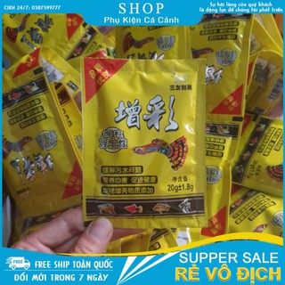 Thức ăn cho cá bảy màu, betta, bình tích, các loại cá nhỏ