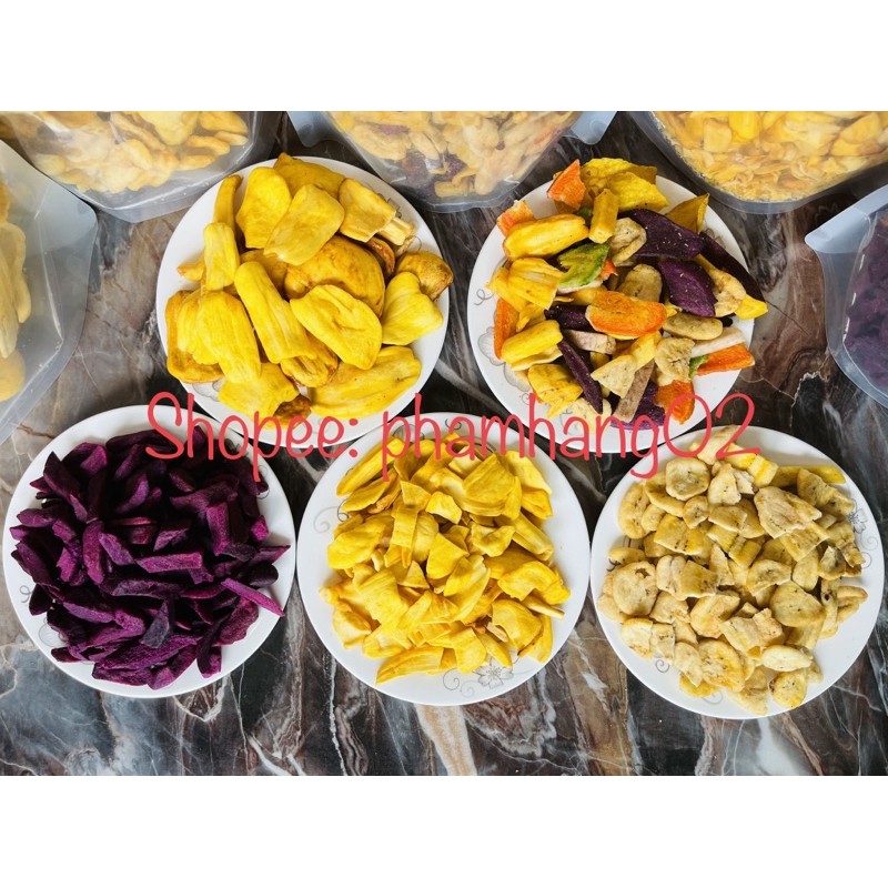 [Mã 77FMCGSALE1 giảm 10% đơn 250K] 2kg Hoa quả sấy vụn (Trái cây sấy vỡ) | BigBuy360 - bigbuy360.vn