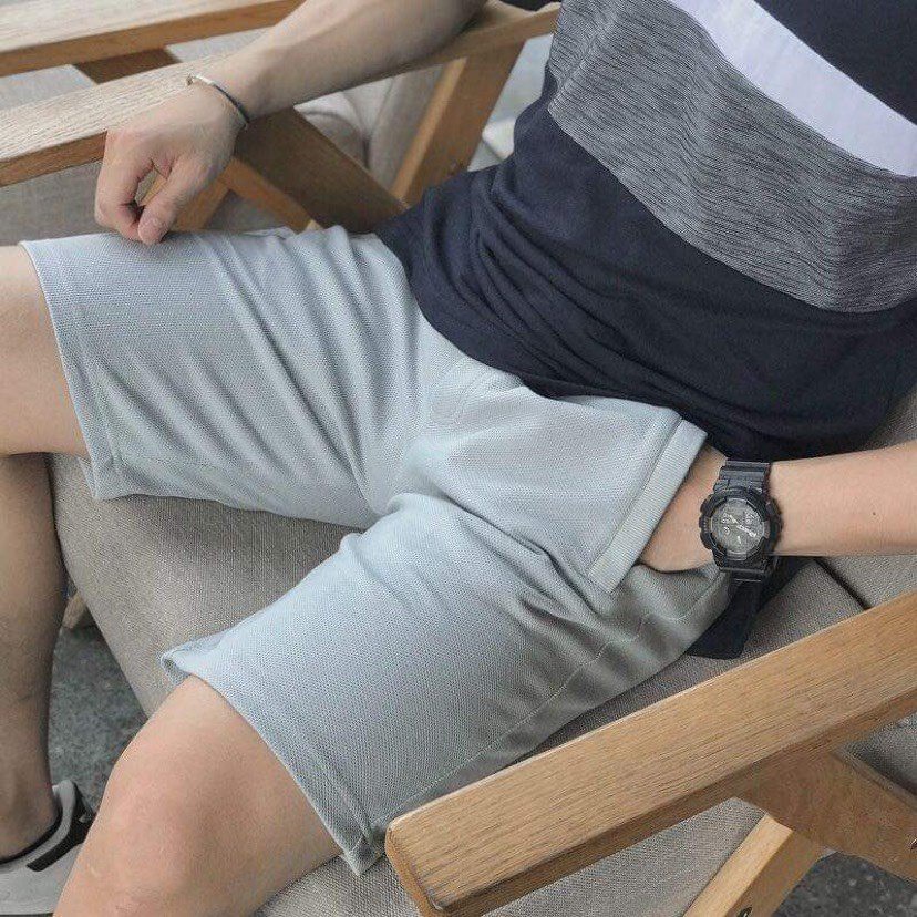 Quần đùi nam 6 màu size 35-95kg, Quần short nam thể thao quần xốp lửng ngố chất đẹp  vải Linen hot trend