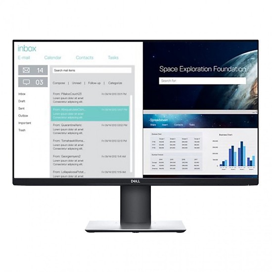 Màn Hình Dell P2319H (23&quot;/FHD/LED/IPS/DP+HDMI+VGA/250cd/m²/60Hz/5ms) Hàng Chính Hãng