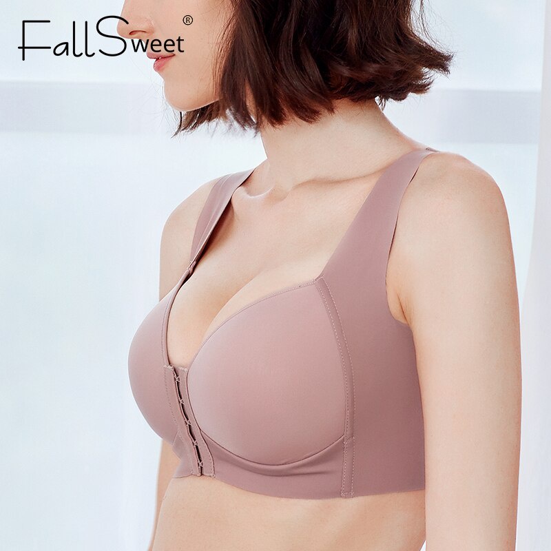 FallSweet 34-48 Áo Lót Bigsize Nâng Ngực Không Đường May plus size