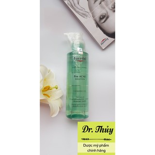 💖♥️ Sữa Rửa Mặt Eucerin Cho Da Dầu Mụn Eucerin Pro ACNE Solution Cleansing Gel 200ml 💖