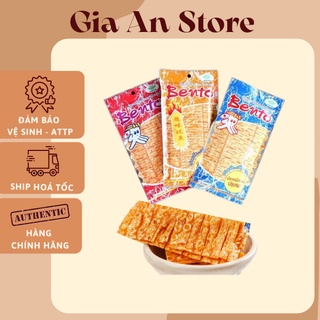 Mực bento thái lan, mực bento gói lớn xanh đỏ cam bento mực thơm ngon 24g