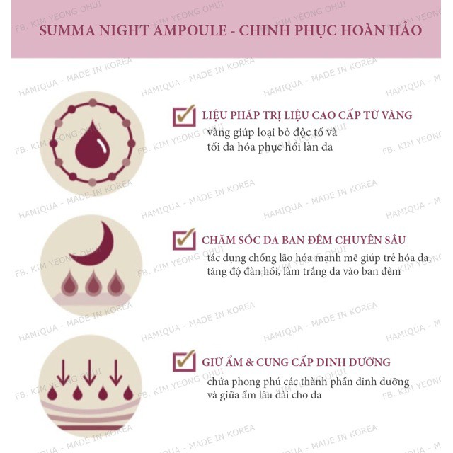 [AUTH] BỘ ĐÔI TINH CHẤT VÀNG NGÀY VÀ ĐÊM Sum37 Losec Summa Elixir Ampoule Duo 2x10ml