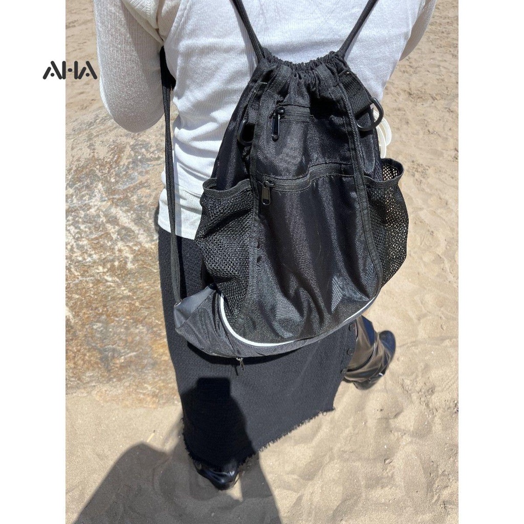 Ba Lô Dây Rút Đa Năng Sức Chứa Lớn Dễ Phối Đồ