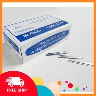 Kim chích mụn Máu Blood Lancets ( hộp 200 cây )