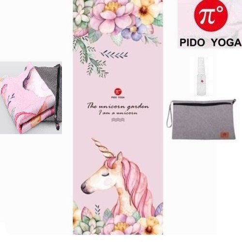 Thảm Tập Yoga Du lịch Cao su tự nhiên 1,5mm PIDO Cao Cấp Chống trơn trượt - NEW