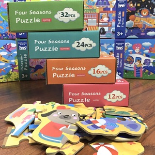 Ghép hình puzzle nhiều cấp độ