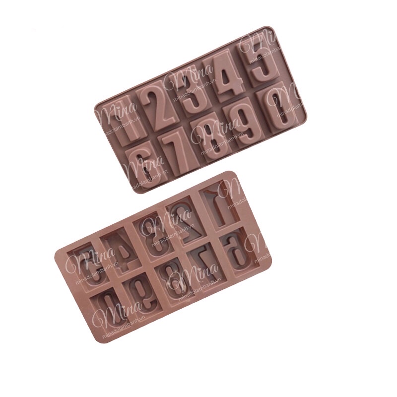 Khuôn Silicone hình Số