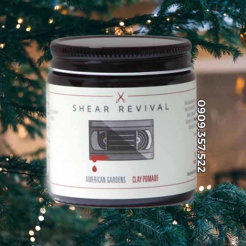 Sáp vuốt tóc Shear Revival AG Clay