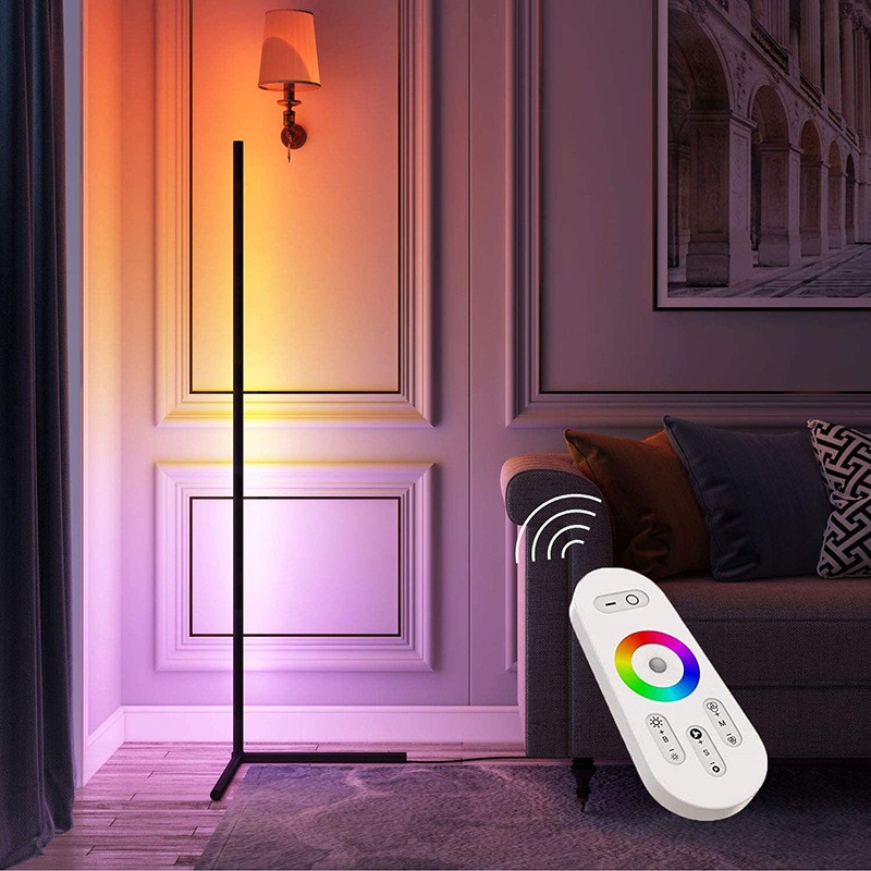 Đèn Led Rgb Thay Đổi Màu Sắc Theo Tâm Trạng Gắn Góc Tường / Sàn Nhà