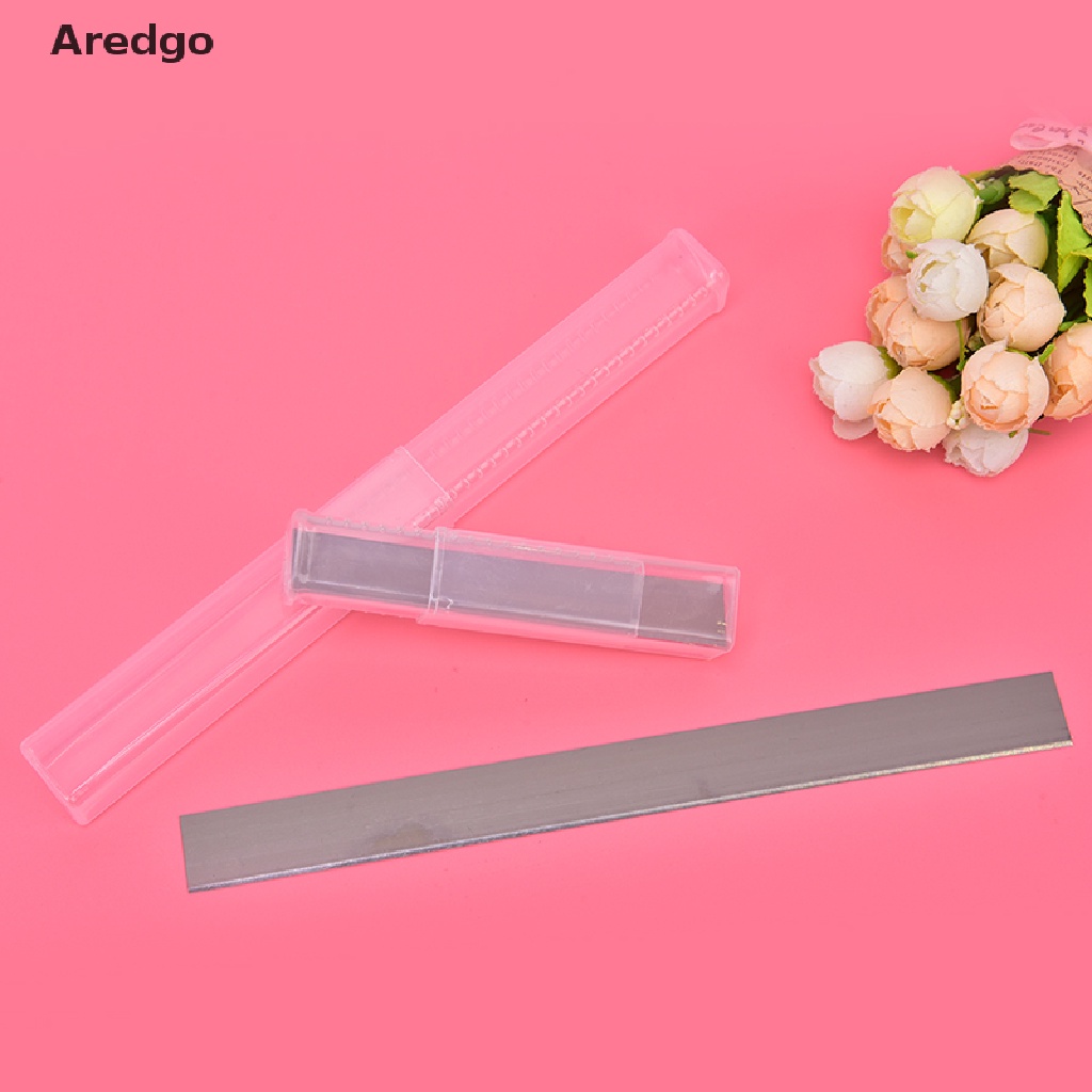 Set 2 lưỡi dao cắt đất sét bằng thép không gỉ 4&quot;/8&quot;