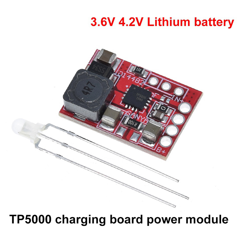 Bộ 2 Bảng Mạch Sạc Pin Lithium TP5000 DC 4.5v-9v 4.2V / 3.6V 1A