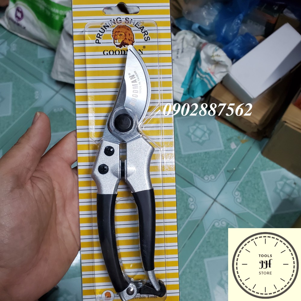 kéo cắt cành cây cao cấp Tiger Goodman xịn chính hãng dạng cong japan