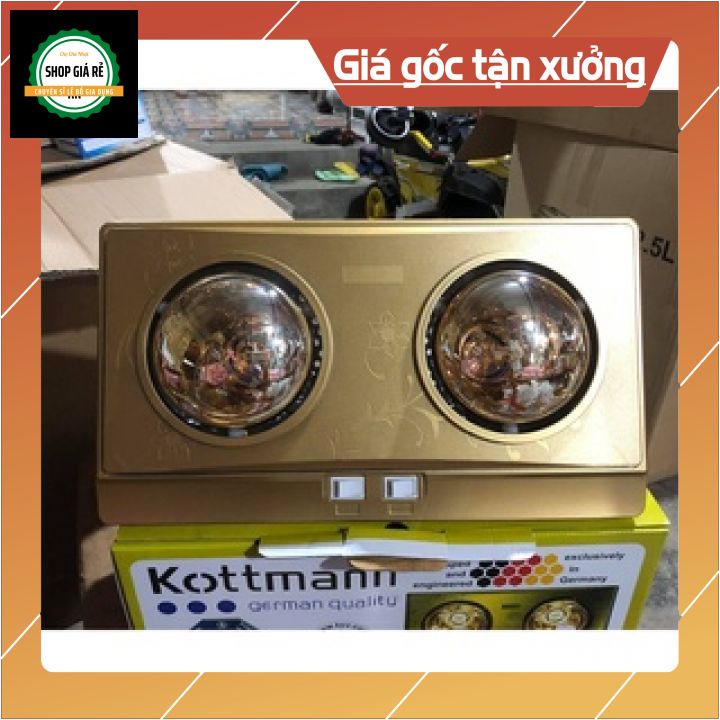 Đèn sưởi nhà tắm loại 2 bóng và 3 bóng tiết kiệm điện