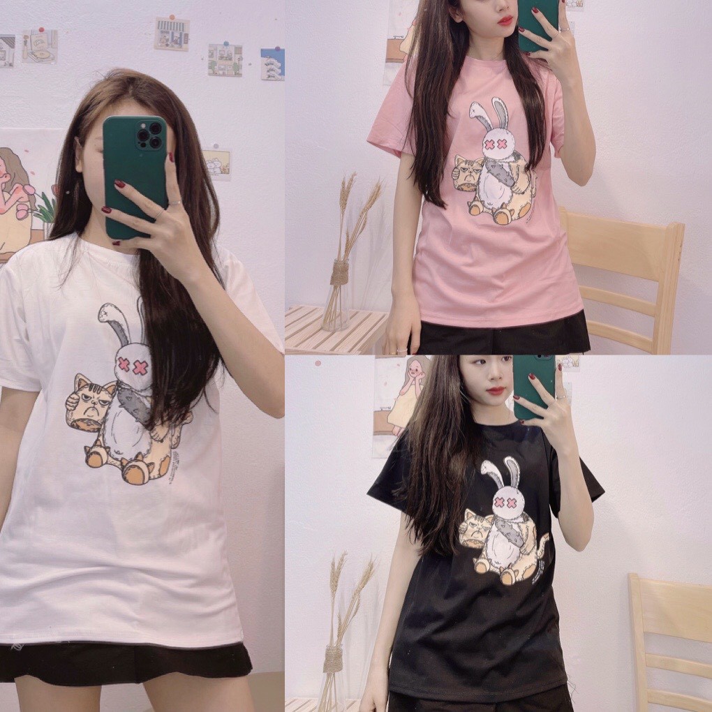 Áo Thun Tay Lỡ Form Rộng Free Size Cotton Hàng Loại 1 Free Ship, Thời Trang Nữ Hot Hit Áo Nữ Phong Cách, MN06 | BigBuy360 - bigbuy360.vn