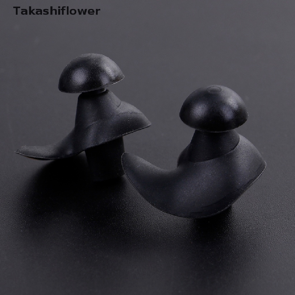 Nút Bịt Tai Bằng Silicon Mềm Chống Ồn Có Thể Tái Sử Dụng Khi Bơi Lội Hot!