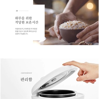 Nồi Cơm Mini Cuckoo Marshmallow CR-0255MW 0.36L [Bảo hành 12 tháng]