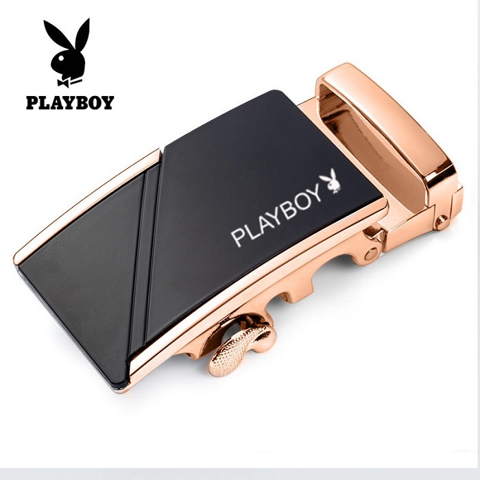 [Dây lưng] Thắt Lưng Da Nam Hàng Hiệu PLAYBOY Khóa Cài Cao Cấp. Dây Nịt Nam Da Bò 100% Chính Hãng Mạ Vàng Nam Tính GC35