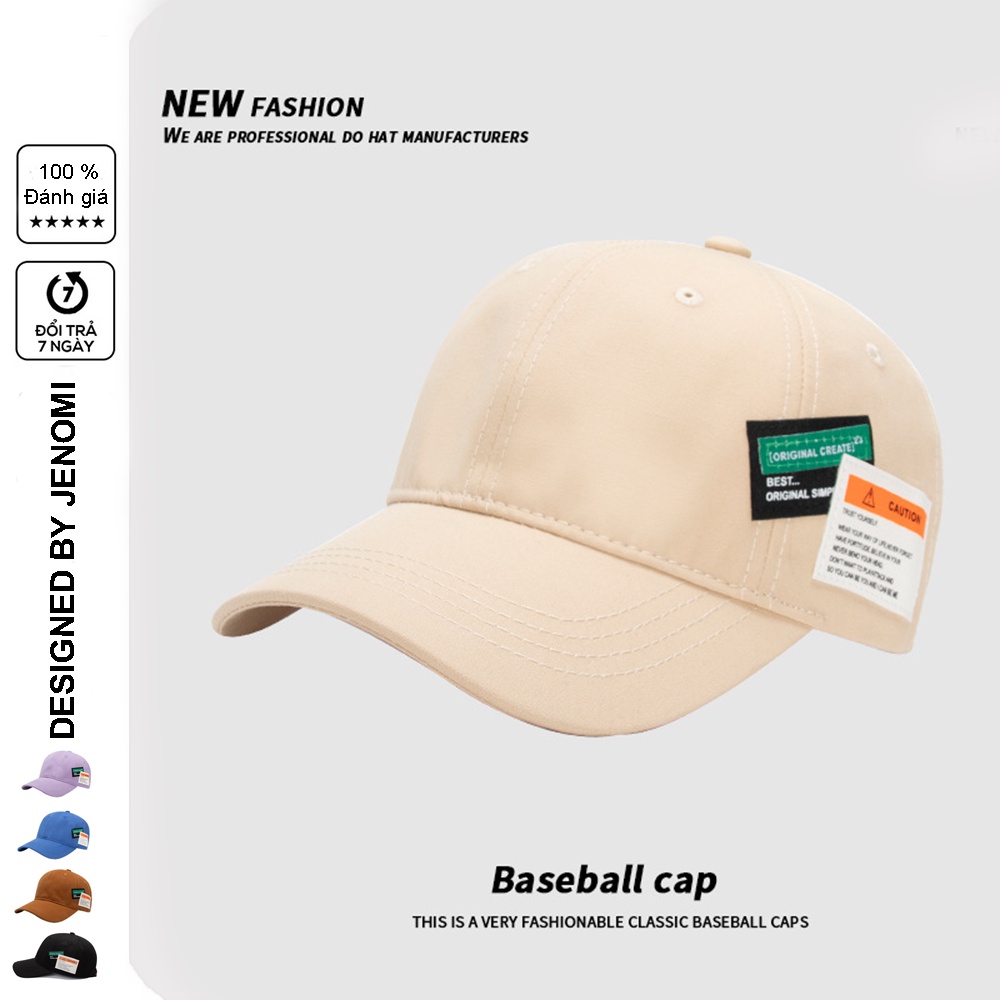 Nón lưỡi trai cotton thời trang phong cách Hàn Quốc cho nam và nữ M1