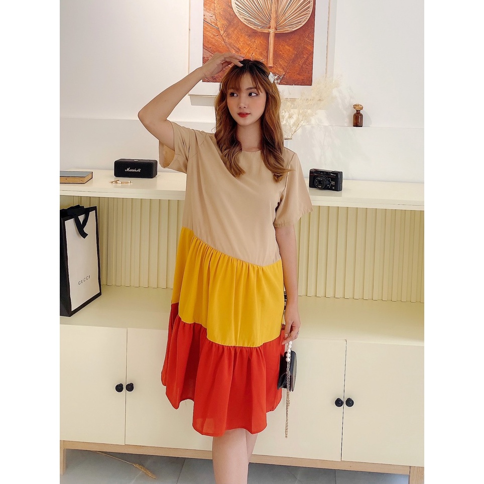 Đầm Bầu 3 màu xinh xắn