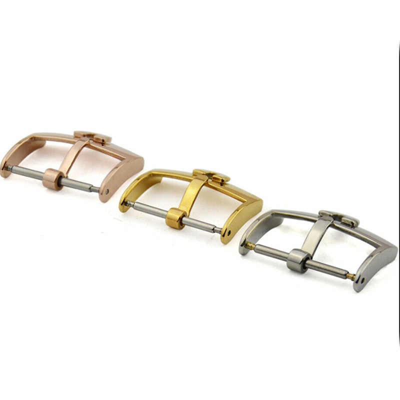 Khóa Dây Đồng Hồ Thay Thế Bằng Thép Không Gỉ 12mm / 14m / 16mm / 18mm / 20mm 12mm / 14m / 16mm / 18mm / 20mm