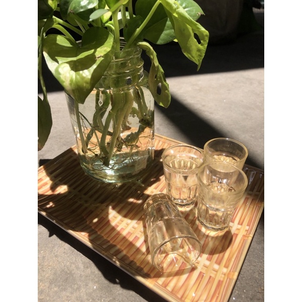 Bộ 12 Ly Trà/Rượu Mini Hương Xưa 25ml