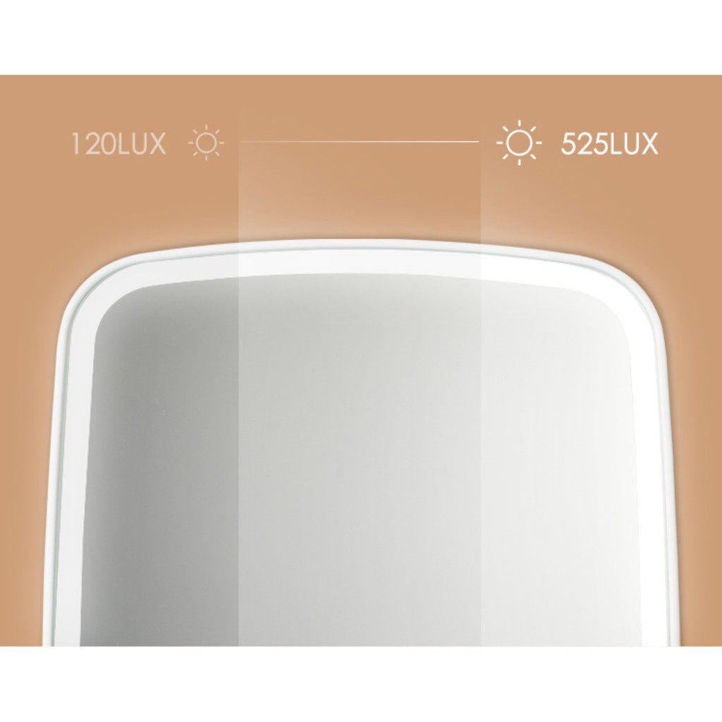 Gương Trang điểm - Có đèn LED - PIN 1200mah- Xiaomi Jordan Judy - Gương để Bàn