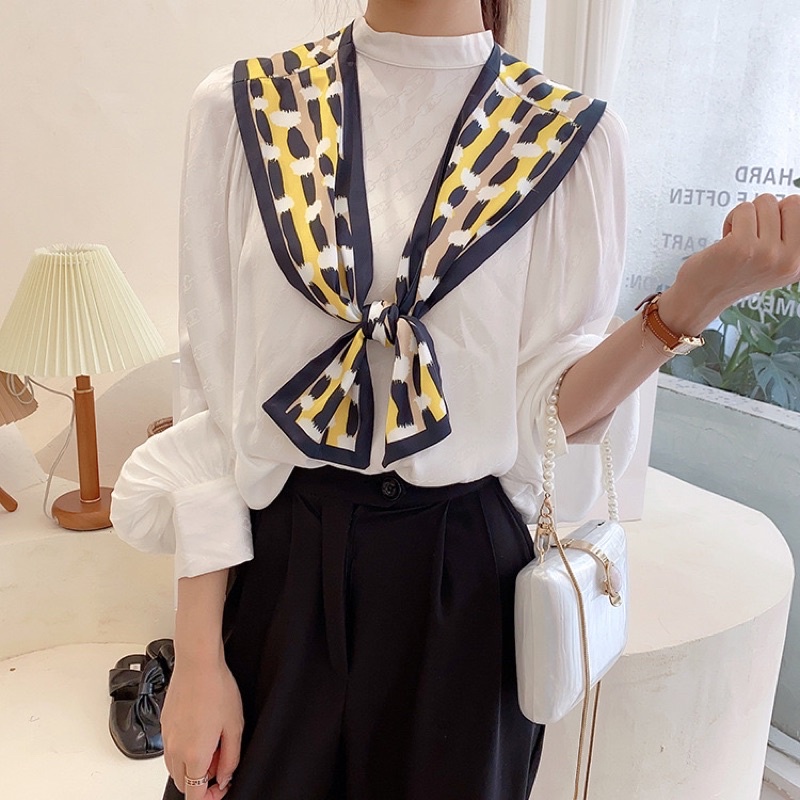 Khăn choàng cổ chifon khan che vai che năng Khăn phụ kiện cá tính phong cách