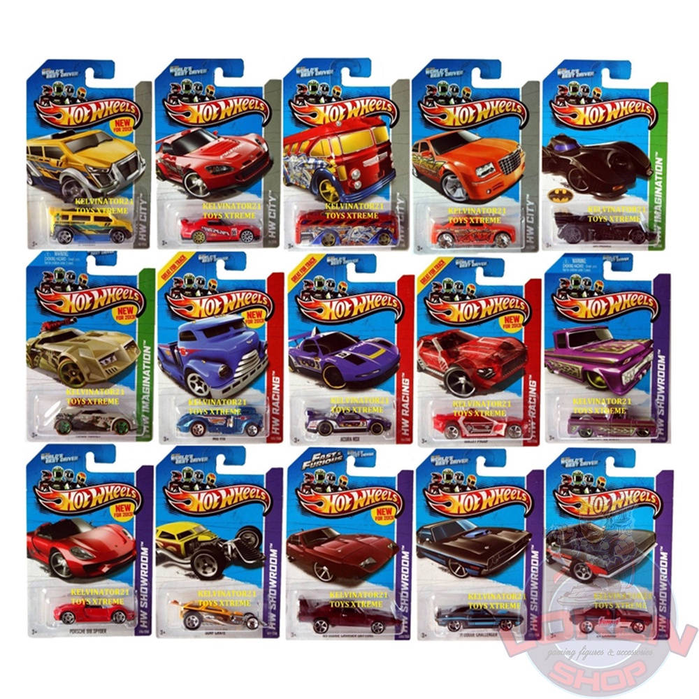 Mô hình ô tô xe máy kim loại Hot Wheels chọn ngẫu nhiên, mô hình ô tô tỷ lệ 1:64 hotwheel - Lorenshop