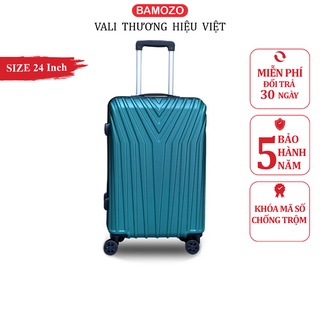 Vali khóa kéo Bamozo Jessie size 24 inch - Chống va đập,trầy xước - Bảo hành 5 năm