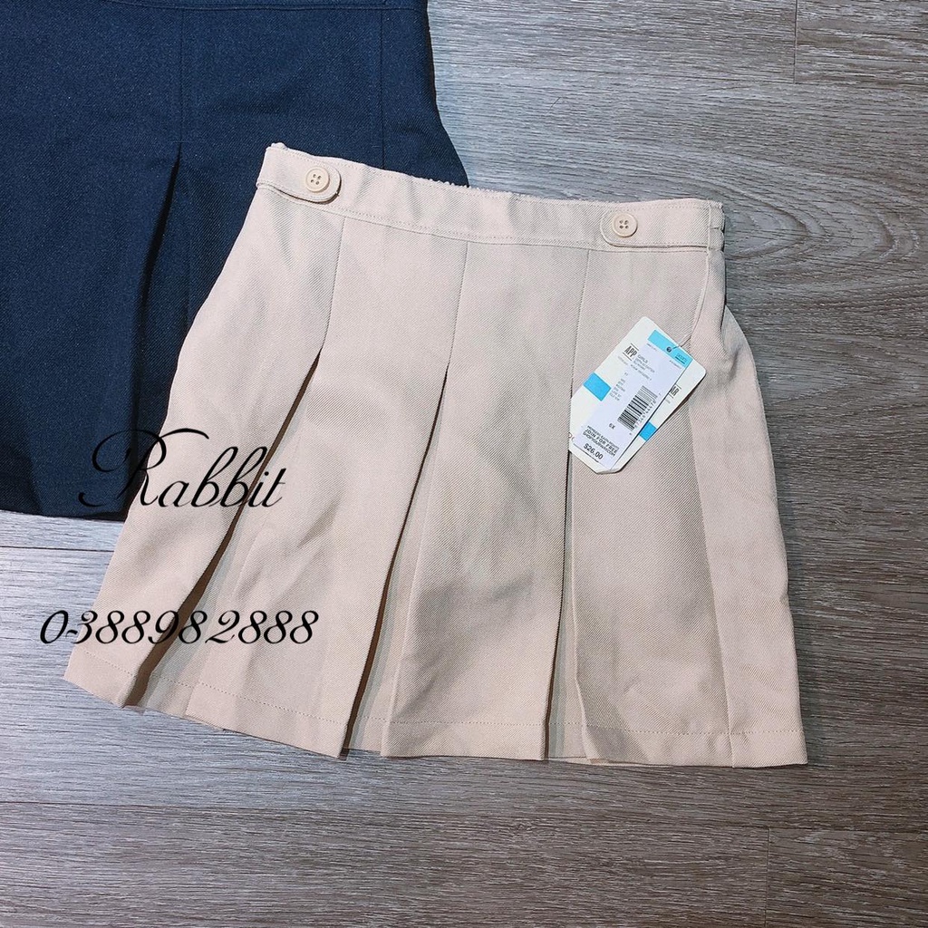 Chân váy xếp li Geogre (size 10-18.5)