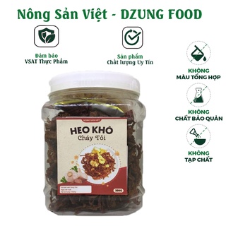 300gr Heo Khô Cháy Tỏi đóng hộp tiện lợi
