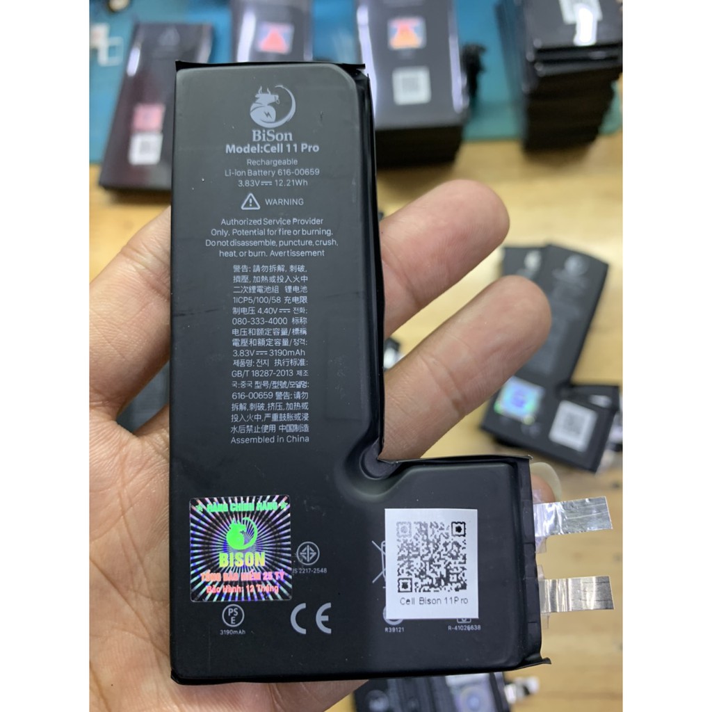 Phôi Pin/ Cell Pin Xs, Xs Max, 11, 11 Pro, 11 Pro Max Bison