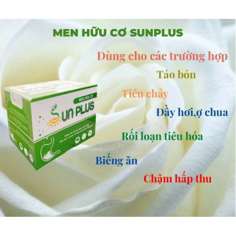 Combo Men Sữa Sunplus - Men Hữu Cơ Sunplus + Sữa Non Sunplus