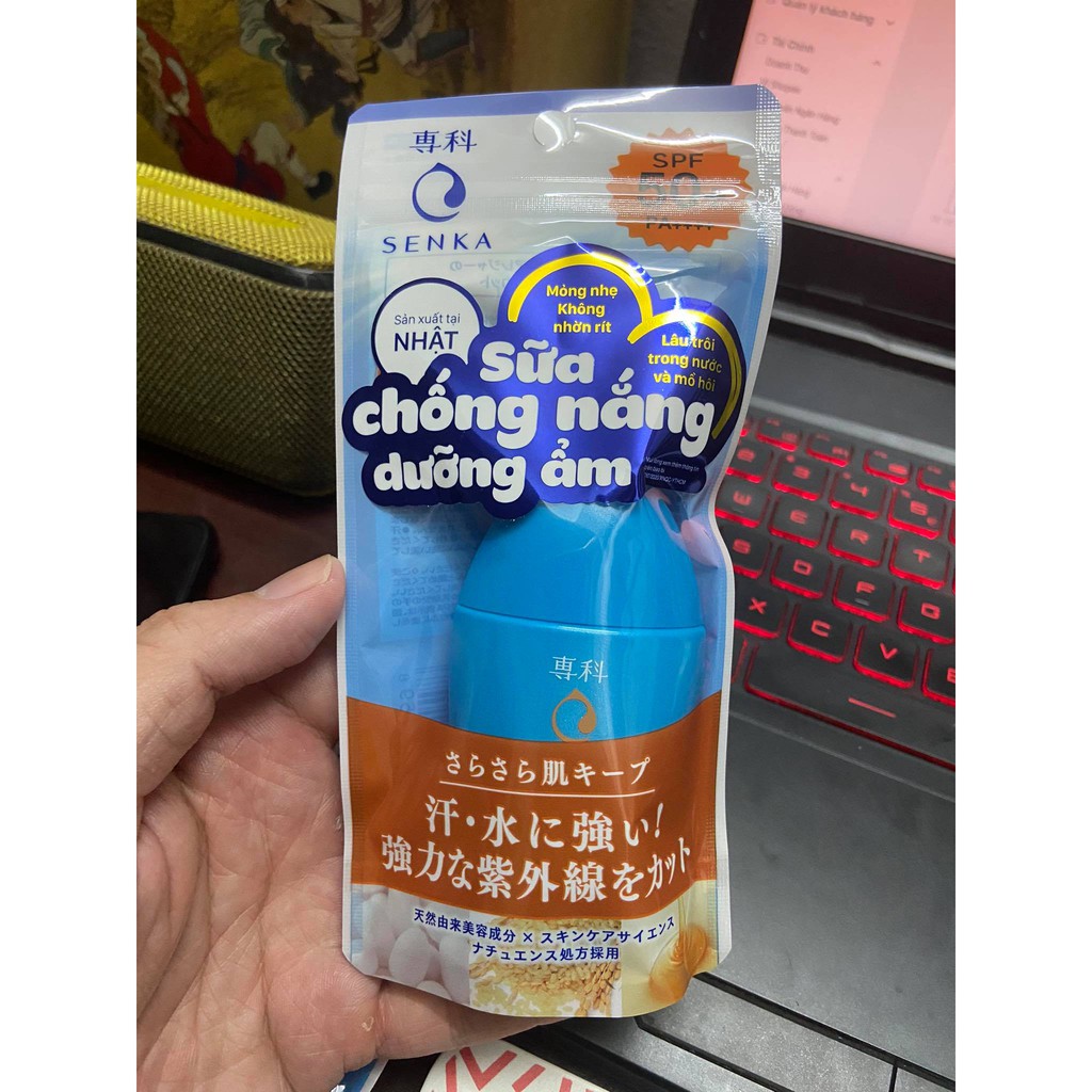 Sữa Chống Nắng Senka Perfect Uv Milk N Spf50 40Ml