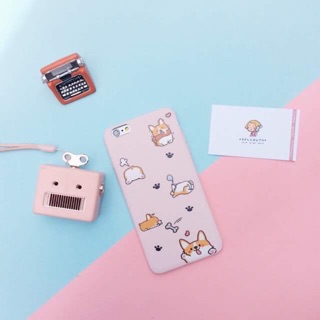 Ốp điện thoại corgi siêu xinh cho Ip