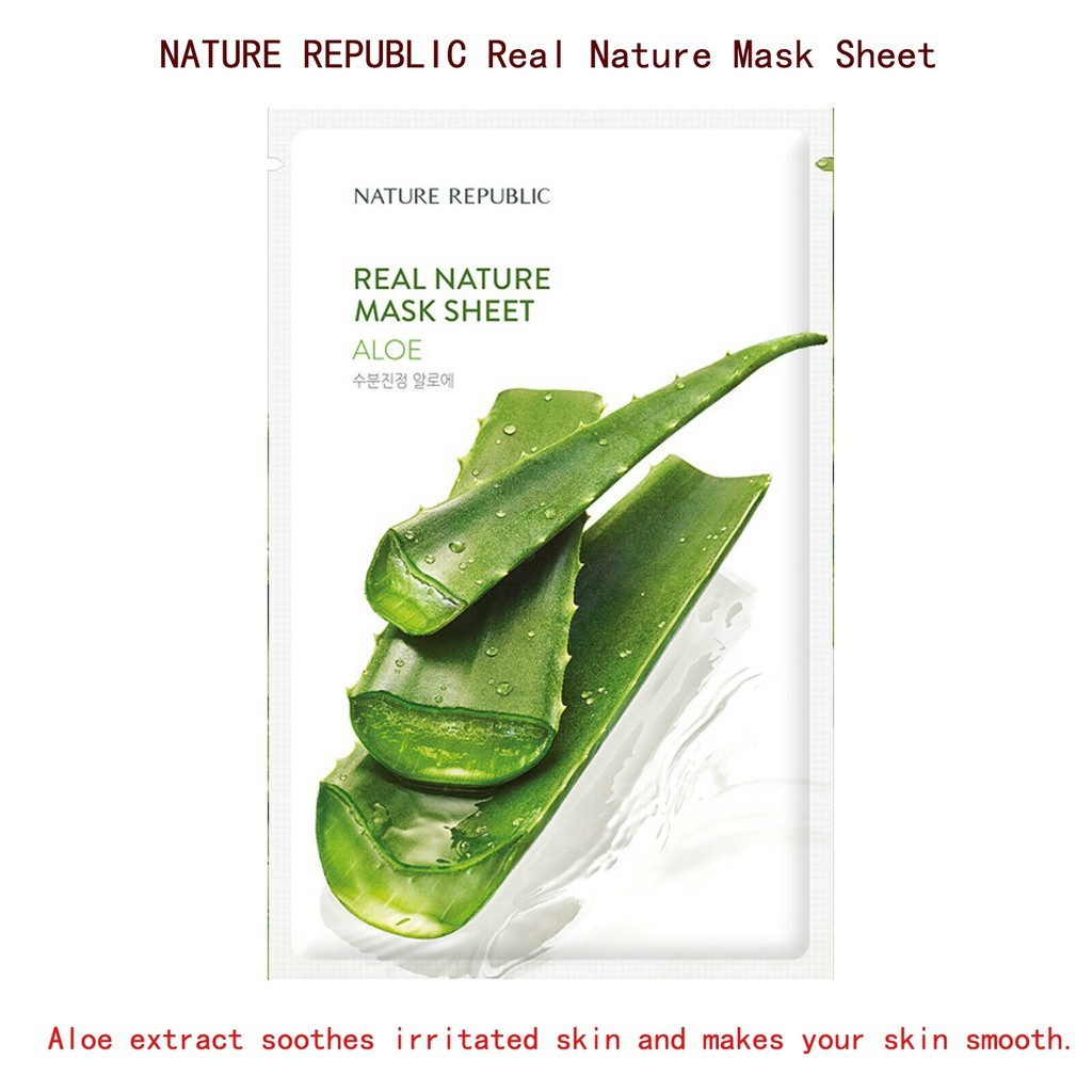 (Hàng Mới Về) Mặt Nạ Rau Củ Nature Republic 14 Loại Tùy Chọn | BigBuy360 - bigbuy360.vn